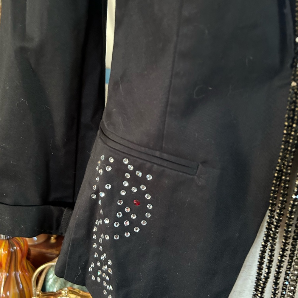 Black Rhinestone Jacket - Picture 6 of 16